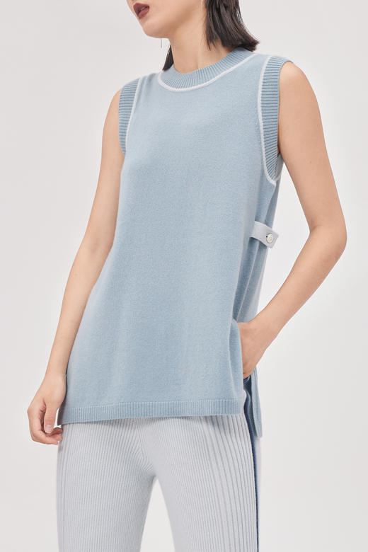  圆领撞色背心 SJF93W110A 商品图2