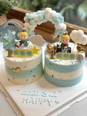 小王子两个六寸奶油蛋糕 下单前请仔细阅读商品详情