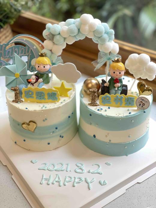 小王子两个六寸奶油蛋糕 下单前请仔细阅读商品详情 商品图0