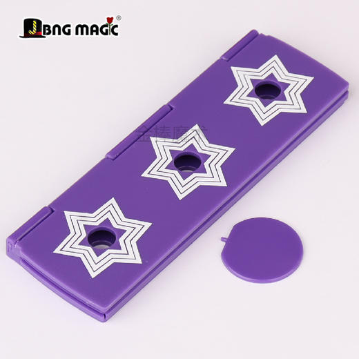 网红爆款 笔穿硬币 穿三洞 铅笔穿币 魔术道具 商品图3