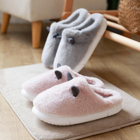 智庭拖鞋ZT2126/4445秋冬室内保暖厚底居家男女士