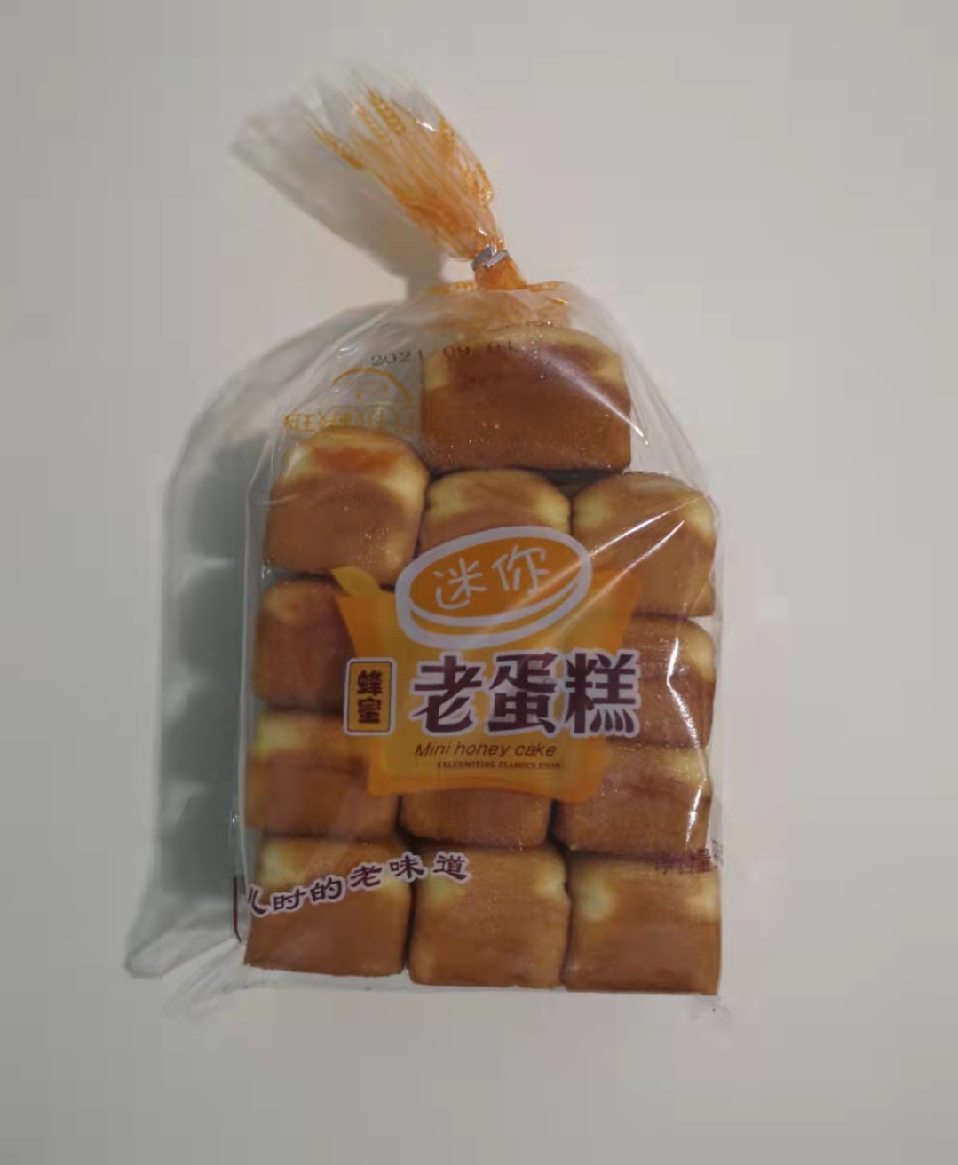 迷你蜂蜜老蛋糕260g每包4.5元5包起批