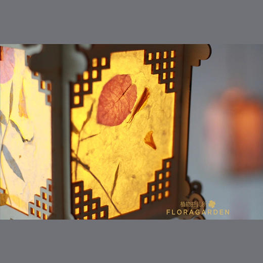 押花-山河映月-中秋灯笼 商品图6