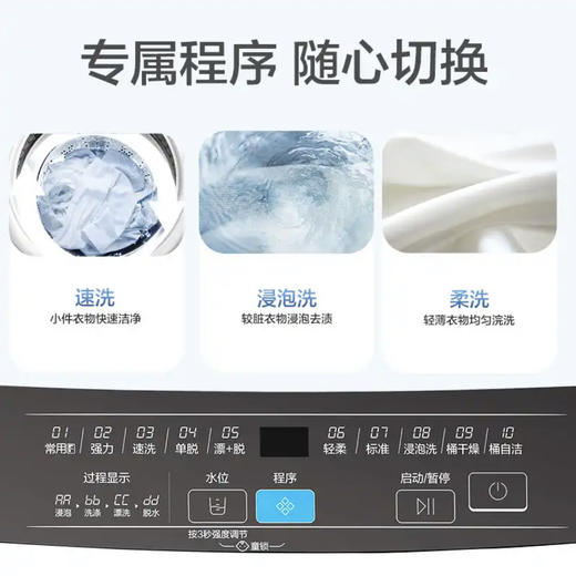 海尔（Haier）洗衣机EB80M20Mate1 商品图8