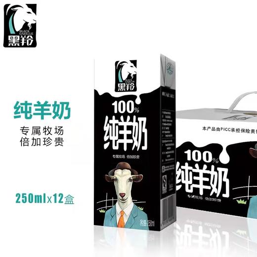 黑羚100%纯羊奶250ml 商品图6