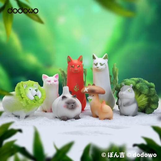 蔬菜精灵系列盲盒公仔手办白菜狗玩偶礼物摆件 商品图1