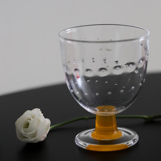 日本 小林亮二 圆点系列 玻璃杯 高足杯 甜品杯 商品图11