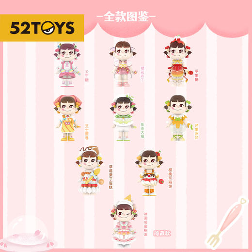 不二家甜品王国系列盲盒潮玩手办女士礼物桌面摆件 商品图2