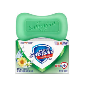 舒肤佳金银月花菊花清香怡神型香皂  115g