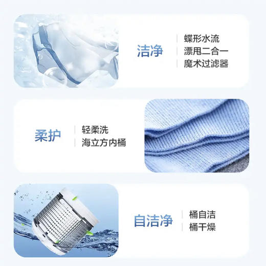 海尔（Haier）洗衣机EB80M20Mate1 商品图3
