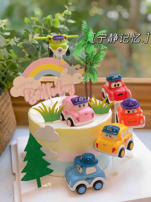 汽车总动员奶油蛋糕 下单前请仔细阅读商品详情 商品图0