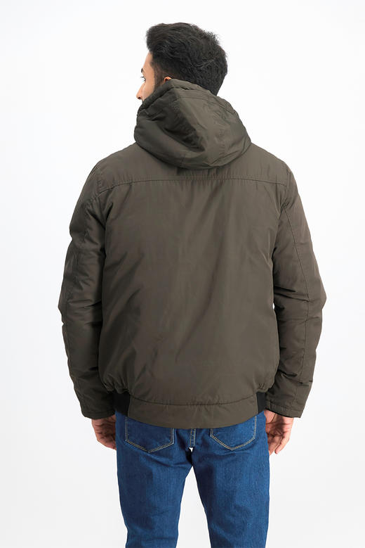 Tom Tailor 秋冬厚款 金属标连帽可拆 夹克外套 瑕疵特惠不退换 Z-7689 商品图3