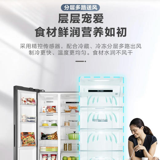 海尔（Haier ）冰箱BCD-601WDGX 商品图7