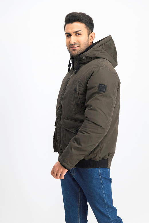 Tom Tailor 秋冬厚款 金属标连帽可拆 夹克外套 瑕疵特惠不退换 Z-7689 商品图2