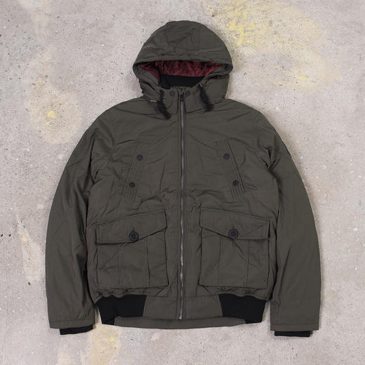 Tom Tailor 秋冬厚款 金属标连帽可拆 夹克外套 瑕疵特惠不退换 Z-7689 商品图4