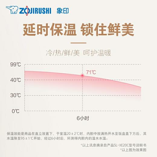 5F博朗专柜 象印保温饭盒 商品图4