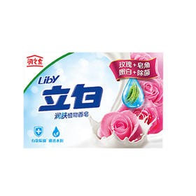 立白润肤除菌玫瑰植物香皂【100g】