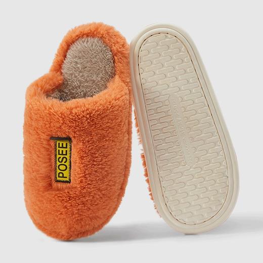 朴西钥匙扣棉拖鞋PS3718秋冬室内保暖厚底居家男女士 商品图1