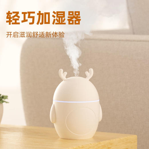 加湿器家用室内卧室迷你小夜灯车载大房间空气净化器空调喷雾香薰七夕情人节 商品图1