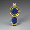 中古琉璃“宇宙蓝”项坠 商品缩略图1