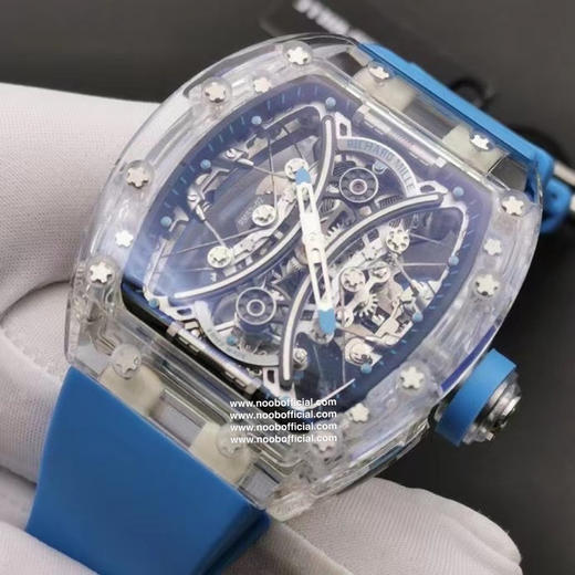 NOOB official➕Factory力作 神器 RM053-02透明马球陀飞轮，无可挑剔的复刻陀飞轮腕表！震撼来袭！整个手表基于正品original原版开模的super copy版本精品中的精品 商品图11