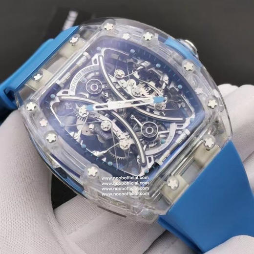 NOOB official➕Factory力作 神器 RM053-02透明马球陀飞轮，无可挑剔的复刻陀飞轮腕表！震撼来袭！整个手表基于正品original原版开模的super copy版本精品中的精品 商品图14