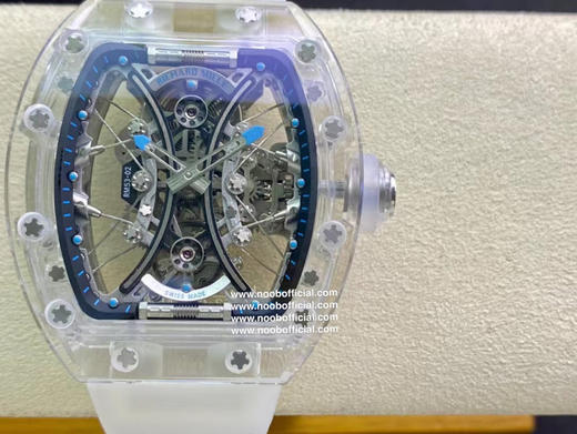 NOOB official➕Factory力作 神器 RM053-02透明马球陀飞轮，无可挑剔的复刻陀飞轮腕表！震撼来袭！整个手表基于正品original原版开模的super copy版本精品中的精品 商品图4