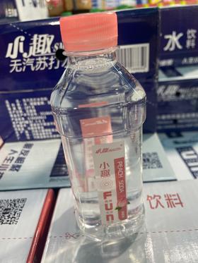 小趣苏打水蜜桃味330ml