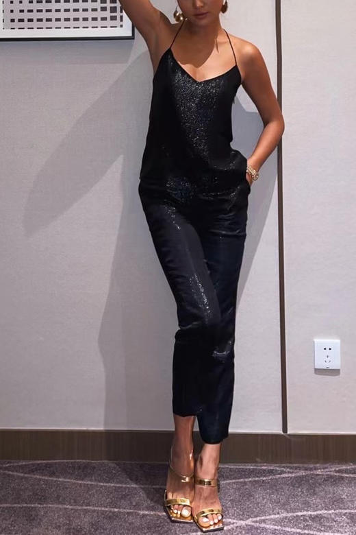 CG｜Cigarette Pants [真丝烟管裤] 商品图1