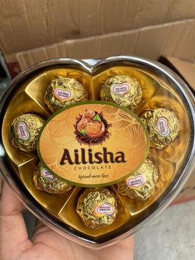 爱丽莎夹心威化巧克力（8粒心）