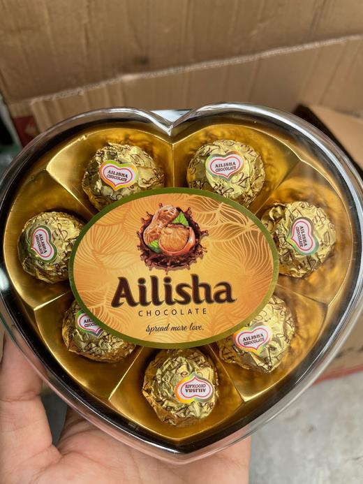 爱丽莎夹心威化巧克力（8粒心） 商品图0