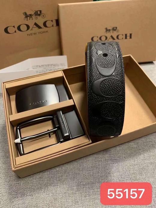 蔻家COACH双扣头礼盒款腰带 商品图3