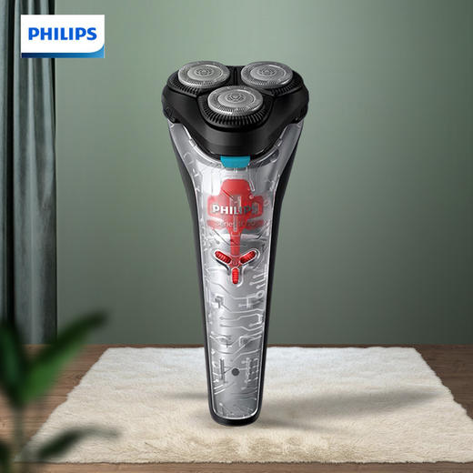 Z| 飞利浦(PHILIPS)电动剃须刀 S1108 男士刮胡刀剃胡刀 全身水洗干湿双剃进口三刀头 旋风Z(线下同款)（普通快递） 商品图0