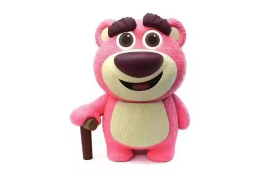 草莓熊雕塑 商品图0