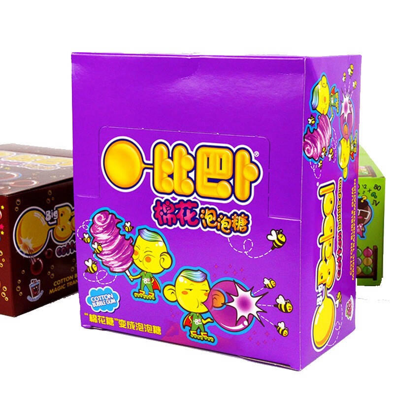 比巴卜 棉花泡泡糖 11克*12袋 多种口味