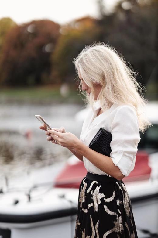 CG｜Anne Silk lurex shirt [真丝V领长袖衬衫] 商品图12