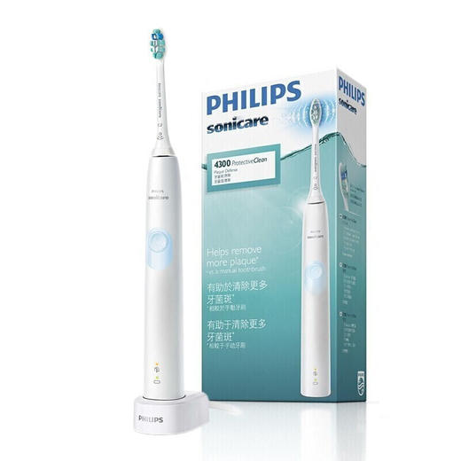 Z| 飞利浦 (PHILIPS) 电动牙刷充电式声波震动牙刷成人自动牙刷智能计时牙刷HX6809/02（线下同款）（普通快递） 商品图1