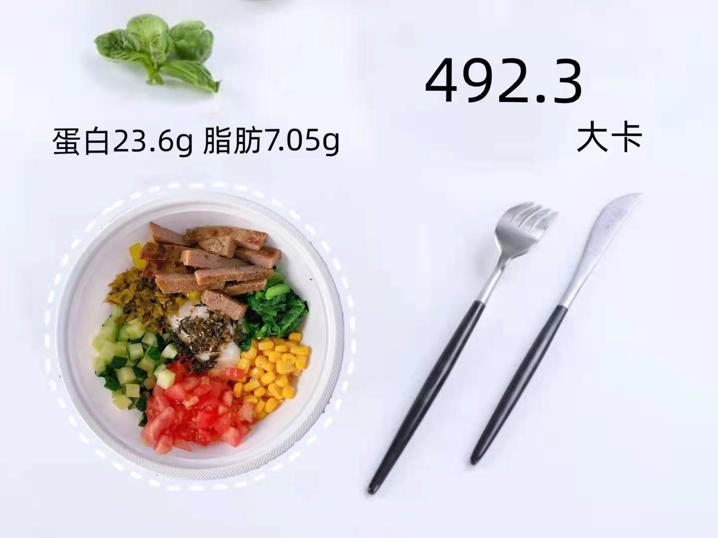 烤时蔬碗（杂粮糙米饭）