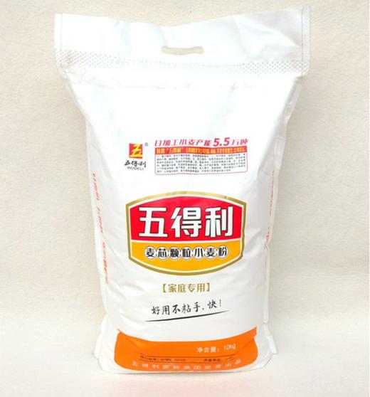 【145元/套】鲁花压榨葵花仁油5L+五得利中颗粒粉10千克 商品图2