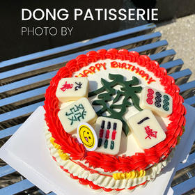 INS复古  国潮风-指定发·奶油霜蛋糕