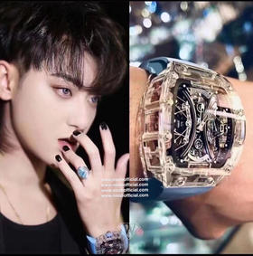 NOOB official➕Factory力作 神器 RM053-02透明马球陀飞轮，无可挑剔的复刻陀飞轮腕表！震撼来袭！整个手表基于正品original原版开模的super copy版本精品中的精品