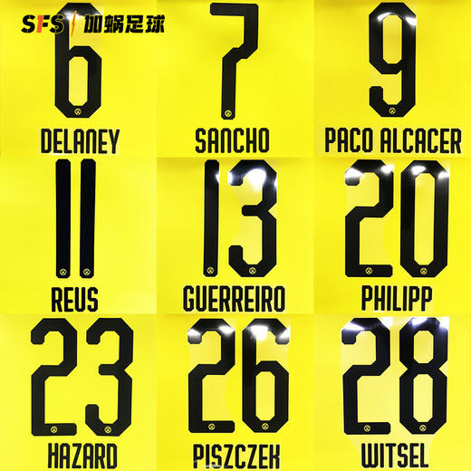 SFS 19-20赛季德甲多特蒙德联赛印号 多球员选项（非球衣链接） 商品图0