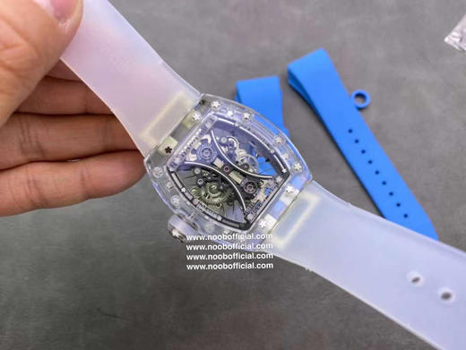 NOOB official➕Factory力作 神器 RM053-02透明马球陀飞轮，无可挑剔的复刻陀飞轮腕表！震撼来袭！整个手表基于正品original原版开模的super copy版本精品中的精品 商品图2
