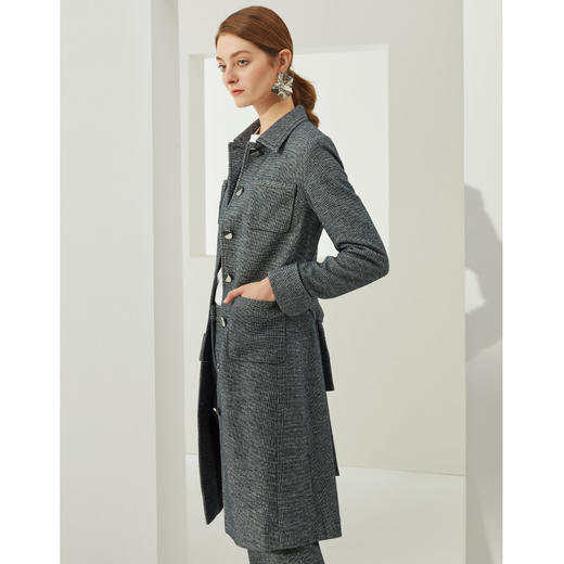 扣子问题下架--EITIE 爱特爱6404106毛呢大衣 商品图3