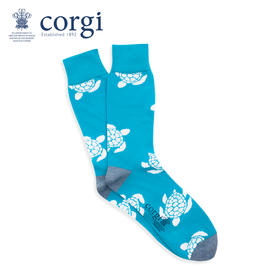 CORGI柯基英国进口 袜子ins潮流印花中筒袜秋冬季男女同款袜长袜