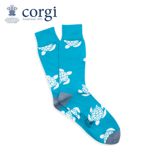 CORGI柯基英国进口 袜子ins潮流印花中筒袜秋冬季男女同款袜长袜 商品图0