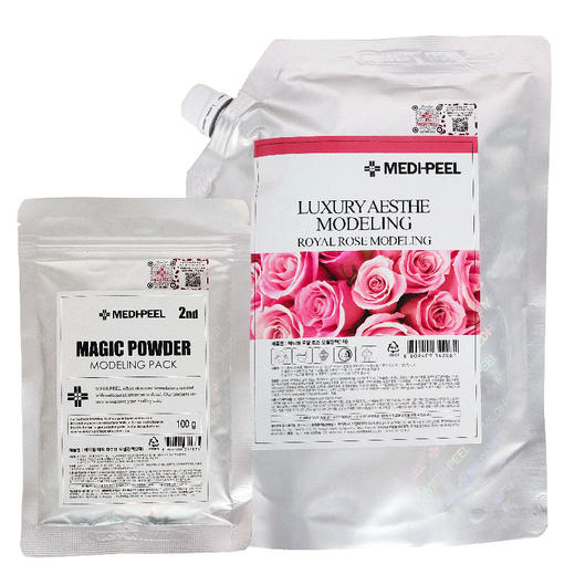 【中欧班列精选】BFT韩国软膜粉  原装进口  MEDIPEEL/美蒂菲玫瑰软膜粉 1kg+100g DB  商品图9