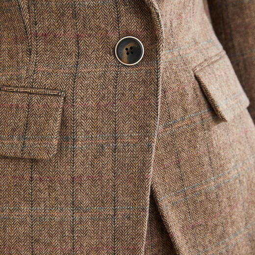 PRICH2021年冬季新款气质收腰设计感小众西装外套女PRJKB8T09N 商品图2