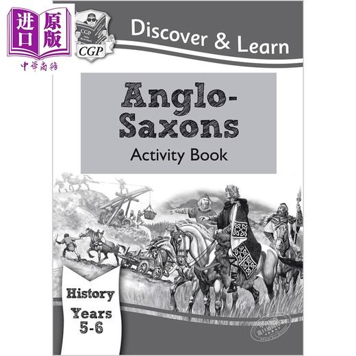 CGP儿童教辅 探索与学习历史系列2册 含练习 KS2 Discover & Learn History:Anglo-Saxons 盎格鲁撒克逊人 9-10岁 商品图2