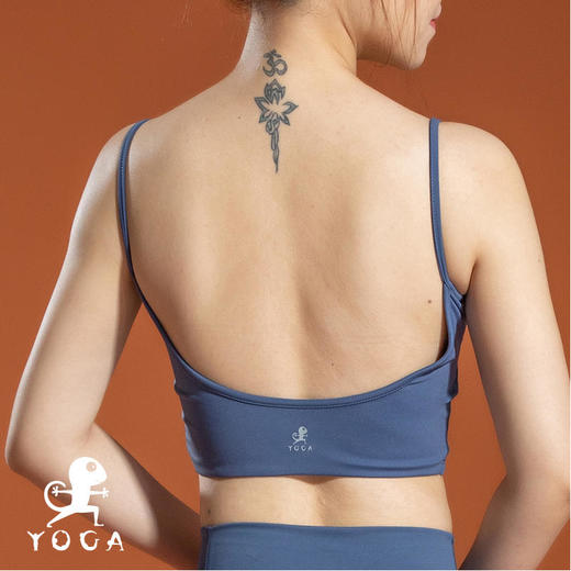 【七十二小时发货】壁虎瑜伽【2109TZ057】高弹聚拢套装（有胸垫） 商品图6